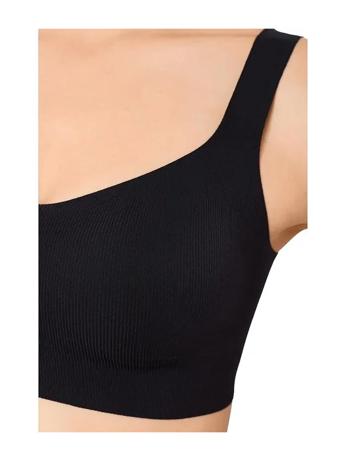 Бюстгальтер Cotton Refined Rib Bonded Bralette Commando — 5