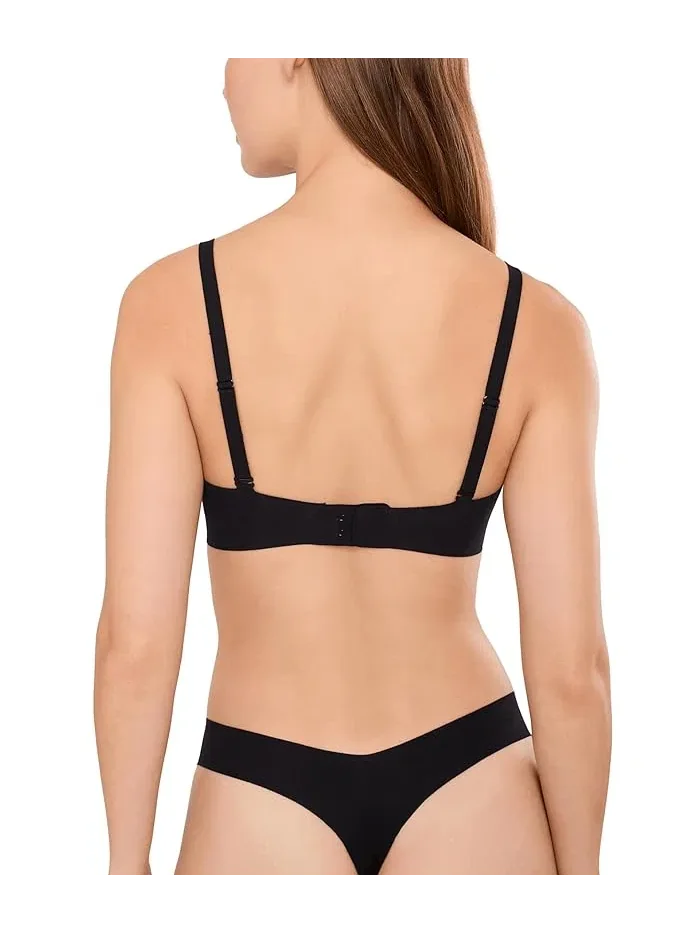Бюстгальтер-бралетт Cotton Refined Rib Scoop Commando — 4