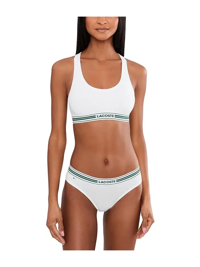 Бралетт с контрастной полосой Cotton Bralette Lacoste — 2