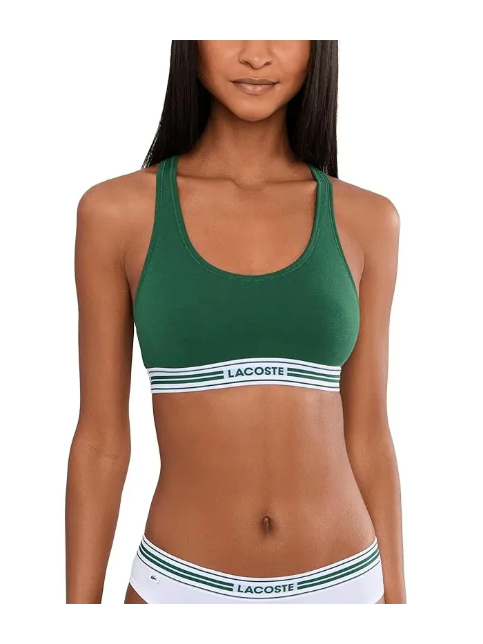 Бюстгальтер-бралетт с контрастной полосой Lacoste — 1