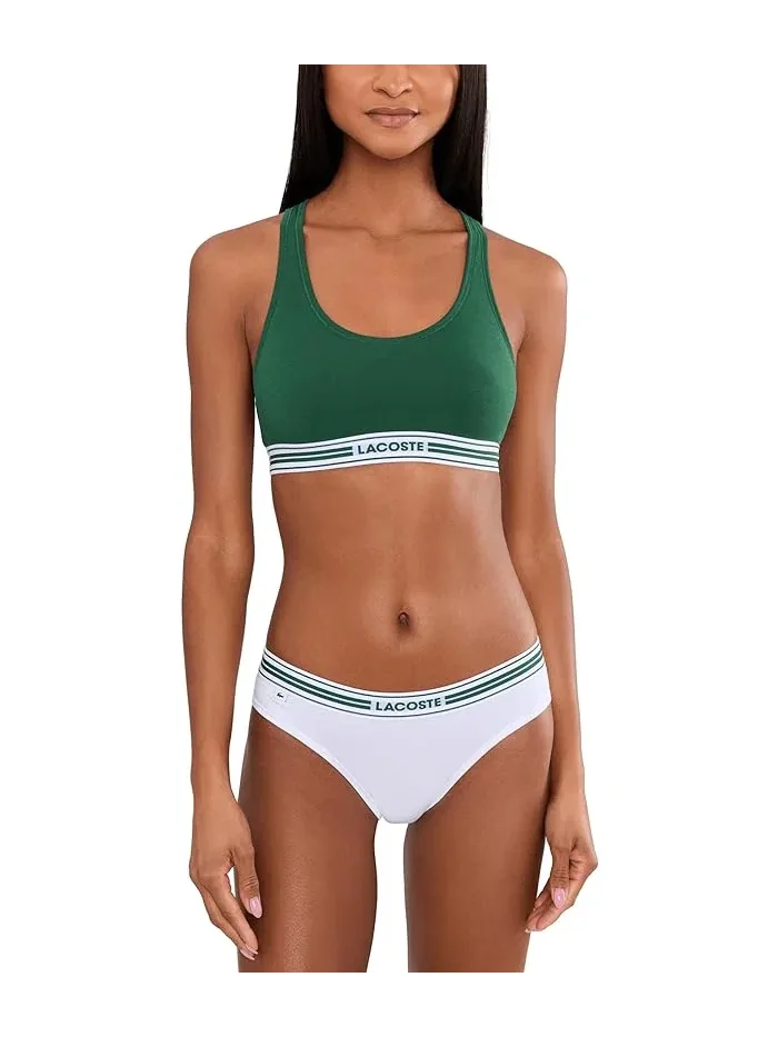 Бюстгальтер-бралетт с контрастной полосой Lacoste — 2