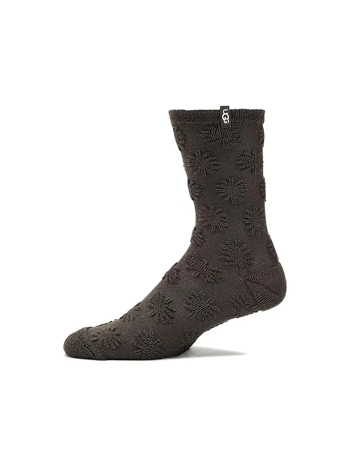 Носки Dallys Terry 3/4 Crew UGG, Dense Smoke Sun Logo — 1
