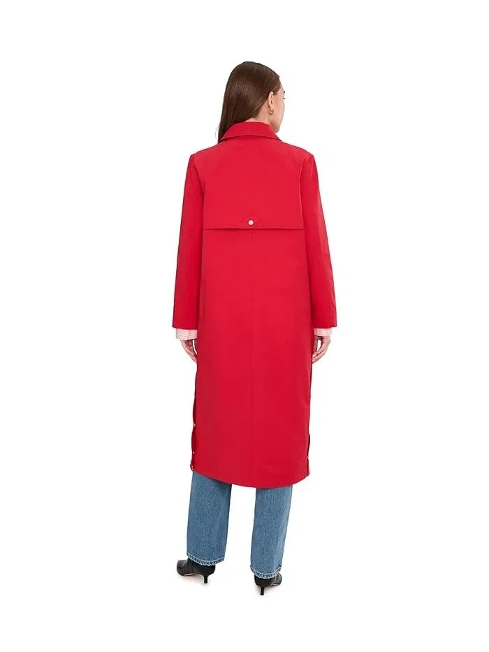 Пальто с защелками по бокам Long Barn Coat Avec Les Filles — 4