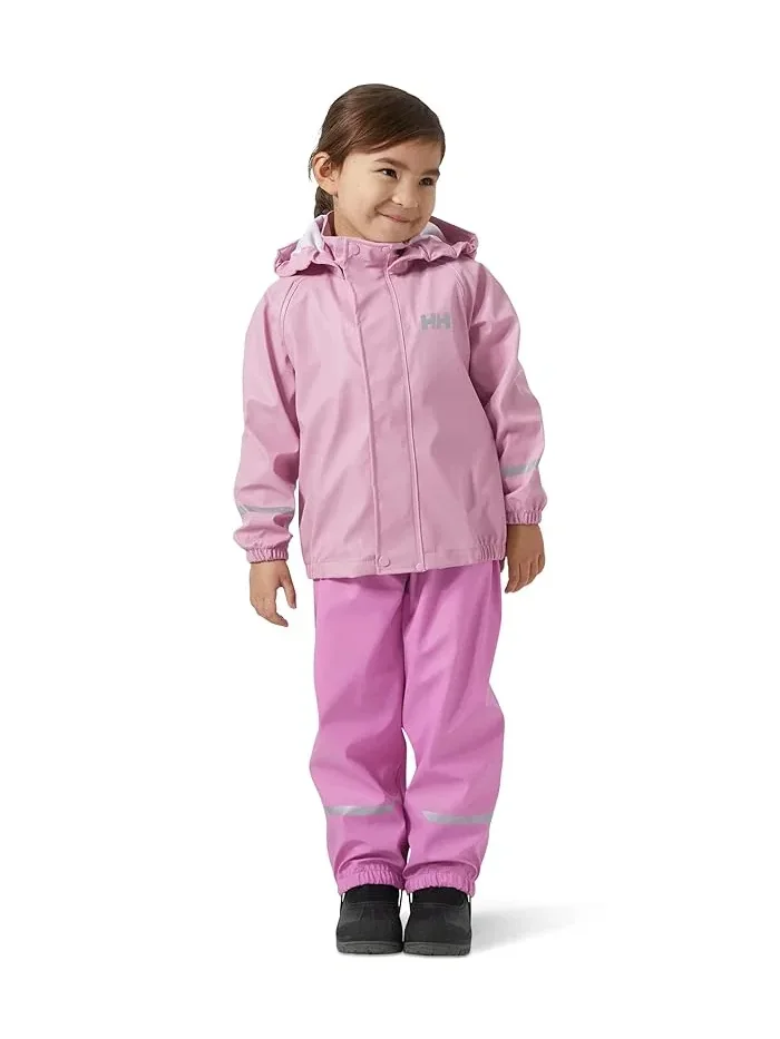 Дождевой костюм Bergen 2.0 Pu Rainset Helly Hansen Kids — розовый