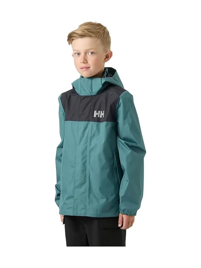 Дождевик Vancouver Rain Jacket Helly Hansen Kids — зеленый
