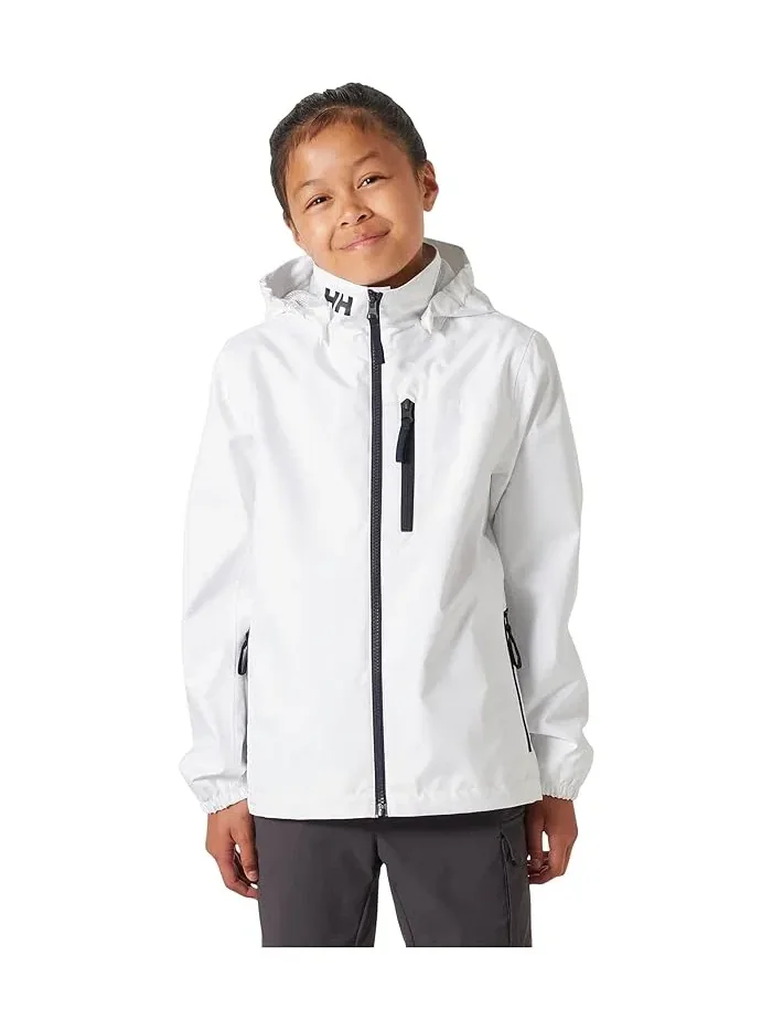 Куртка с капюшоном Crew Hooded Jacket Helly Hansen Kids — белый