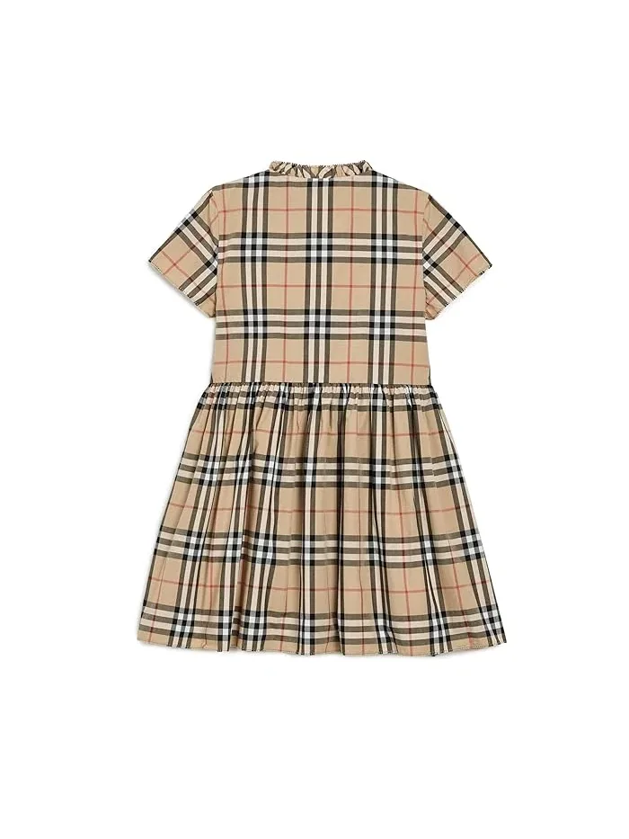 Платье с узором Rose Dress Burberry Kids — 2