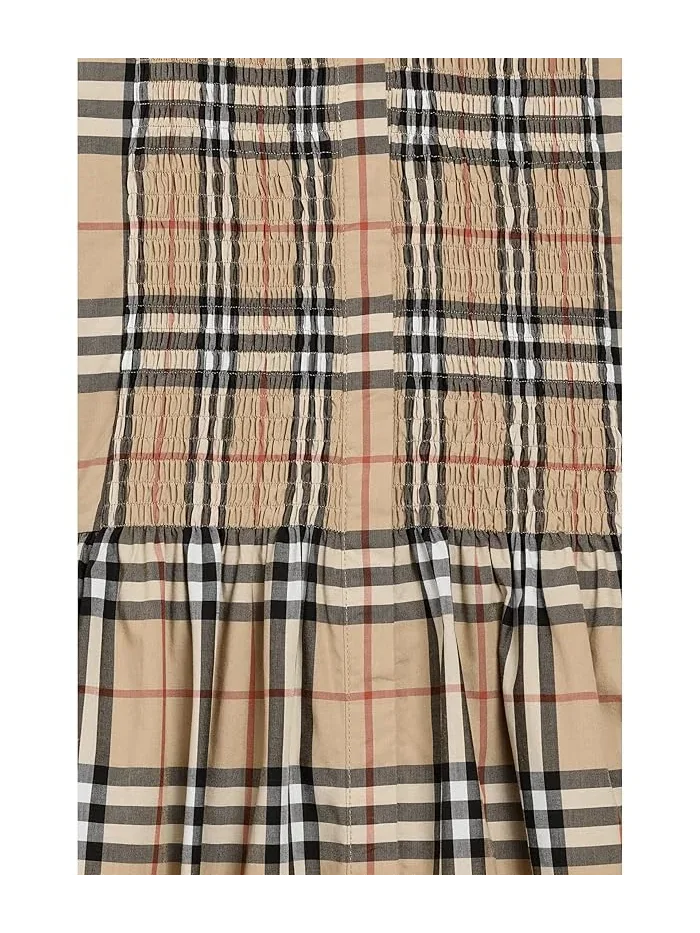 Платье с узором Rose Dress Burberry Kids — 3