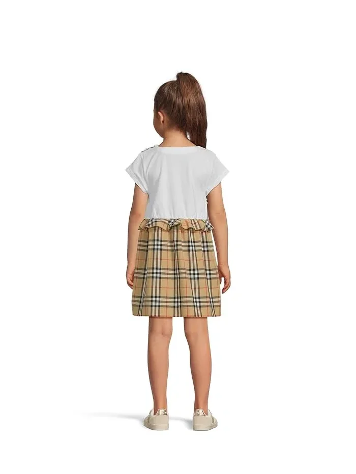Платье с рюшами Rhonda Frill Burberry Kids — 2