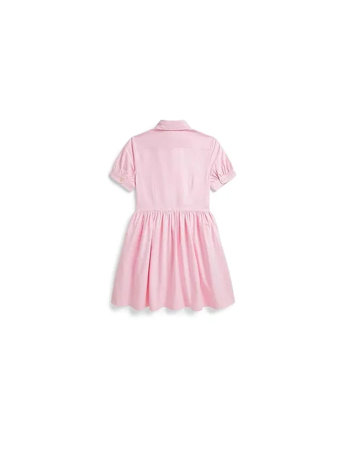 Платье-рубашка хлопковое Оксфорд Cotton Oxford Shirtdress Polo Ralph Lauren Kids — 2