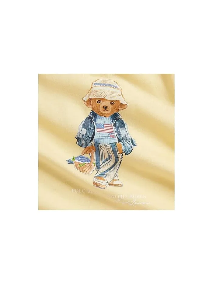 Платье с шортами Polo Bear хлопок Polo Ralph Lauren Kids — 3