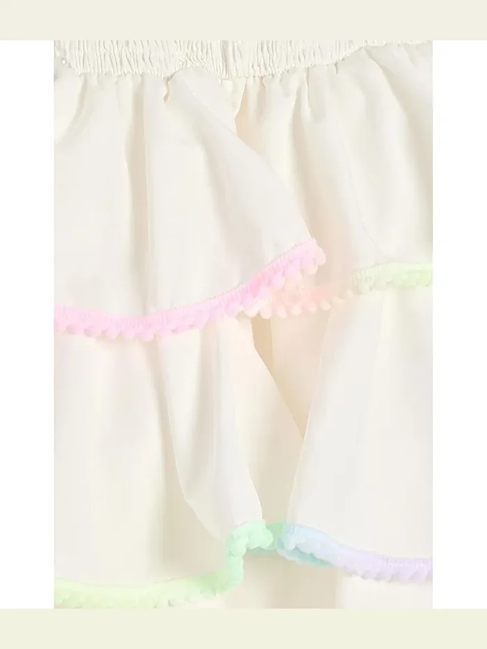 Платье детское с оборками Rainbow Tiered Bow Lola and The Boys — 3