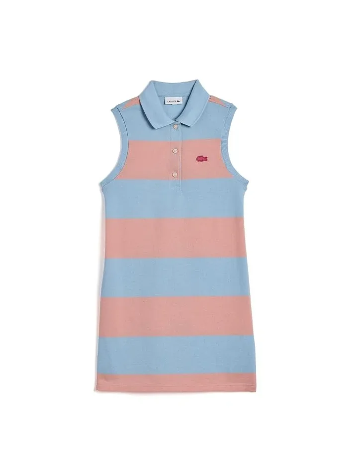 Платье без рукавов из пике Lacoste Kids — 1