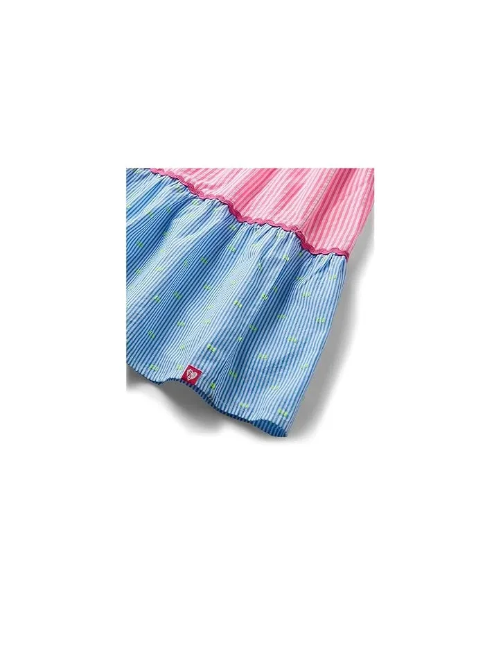 Платье миди на бретелях Mixed Seersucker Strappy Midi Hatley Kids — 3