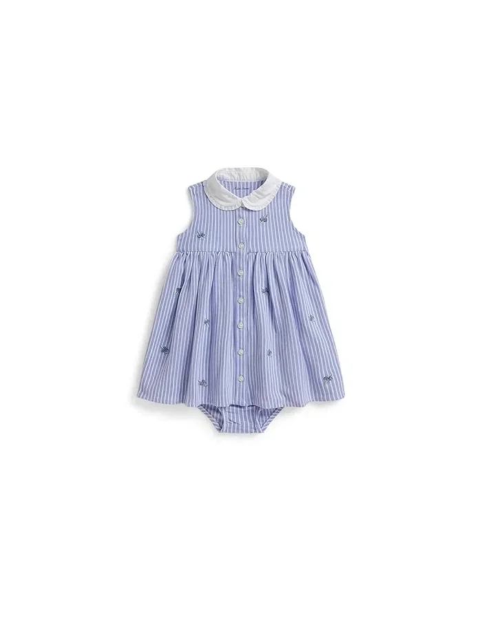 Платье с трусиками голубика Blueberry Cotton Mesh Polo Ralph Lauren Kids — 1