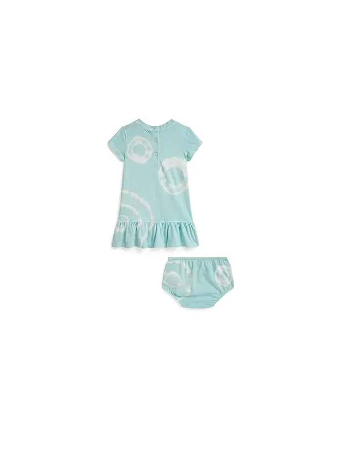 Платье с подгузником Tie-Dye Polo Ralph Lauren Kids — 2