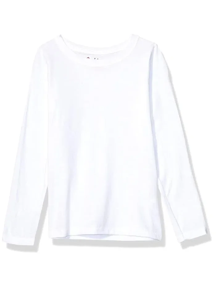 Футболка с длинным рукавом ComfortSoft Hanes — белый