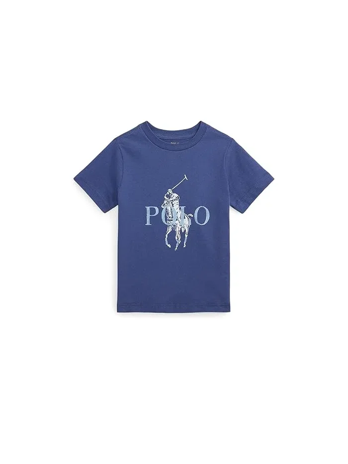 Футболка Big Pony Cotton Jersey Tee Polo Ralph Lauren Kids — 1