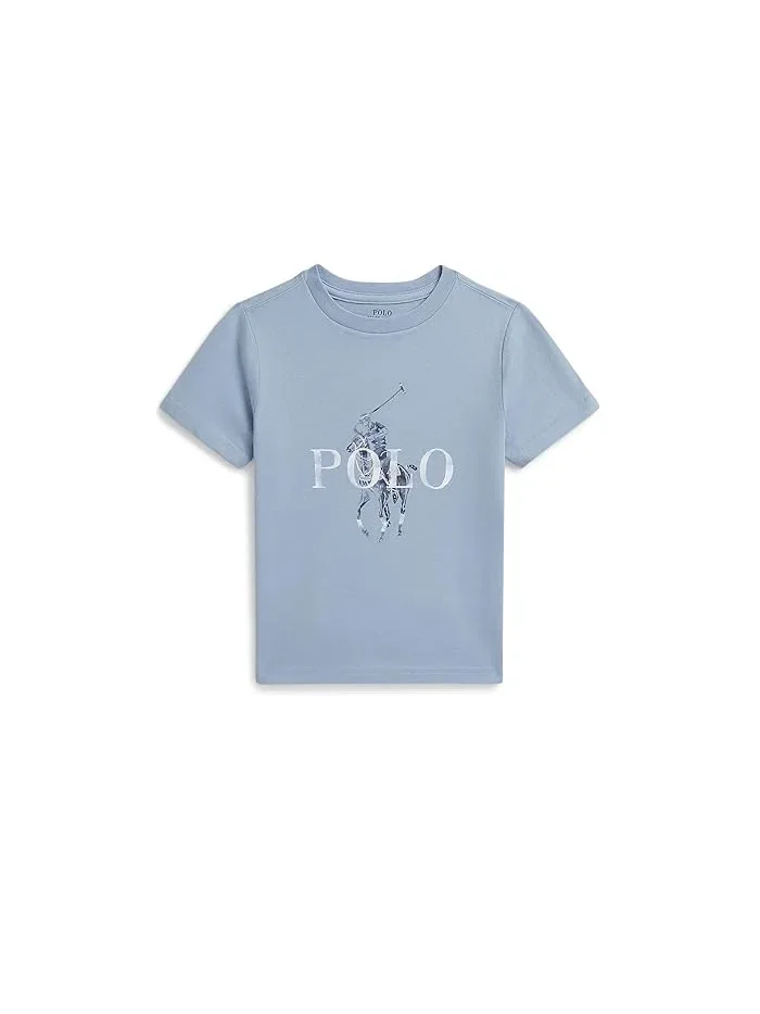 Футболка Big Pony Cotton Jersey Tee Polo Ralph Lauren Kids — 1