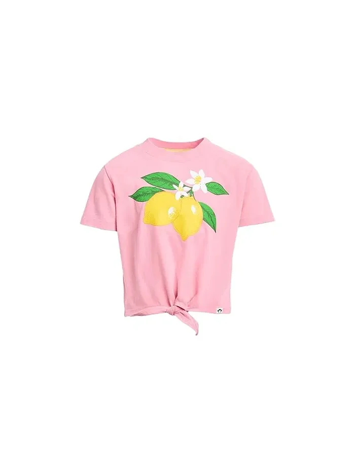 Футболка с завязками Allison Appaman Kids — розовый