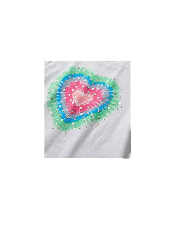 Футболка с графическим принтом Heart Burst Hatley Kids — 3