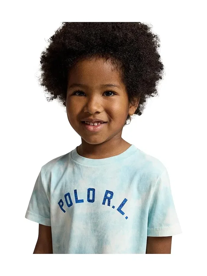 Футболка с логотипом тай-дай Polo Ralph Lauren Kids — 4