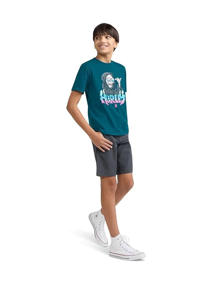 Футболка с графическим принтом Gnarly Gnelly Hurley Kids — 2
