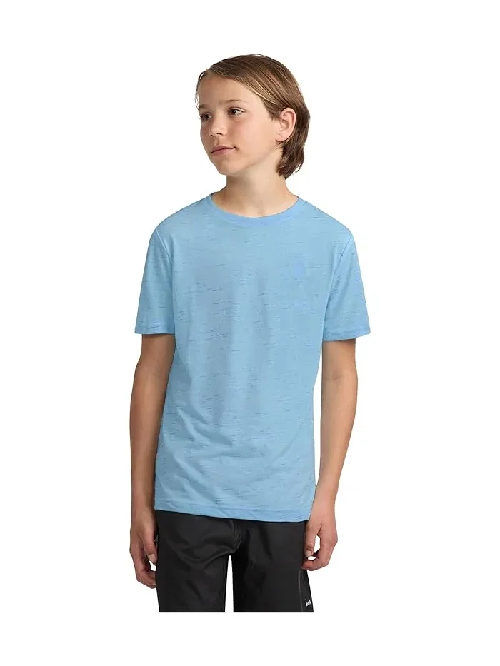 Футболка с круглым вырезом Cloud Slub Hurley Kids — синий