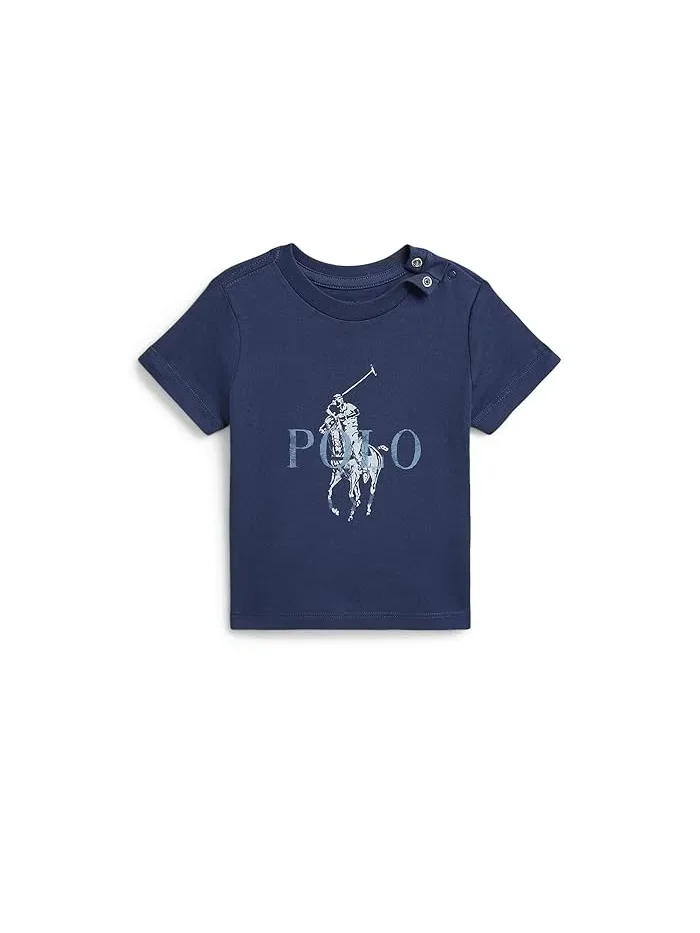 Футболка с принтом Big Pony Polo Ralph Lauren Kids — 1