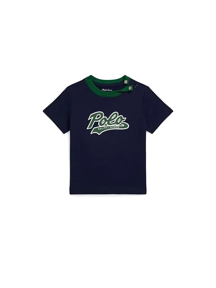 Футболка с логотипом Polo Ralph Lauren Kids — 1