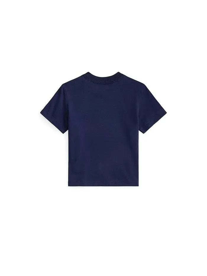 Футболка с логотипом хлопок Polo Ralph Lauren Kids — 2