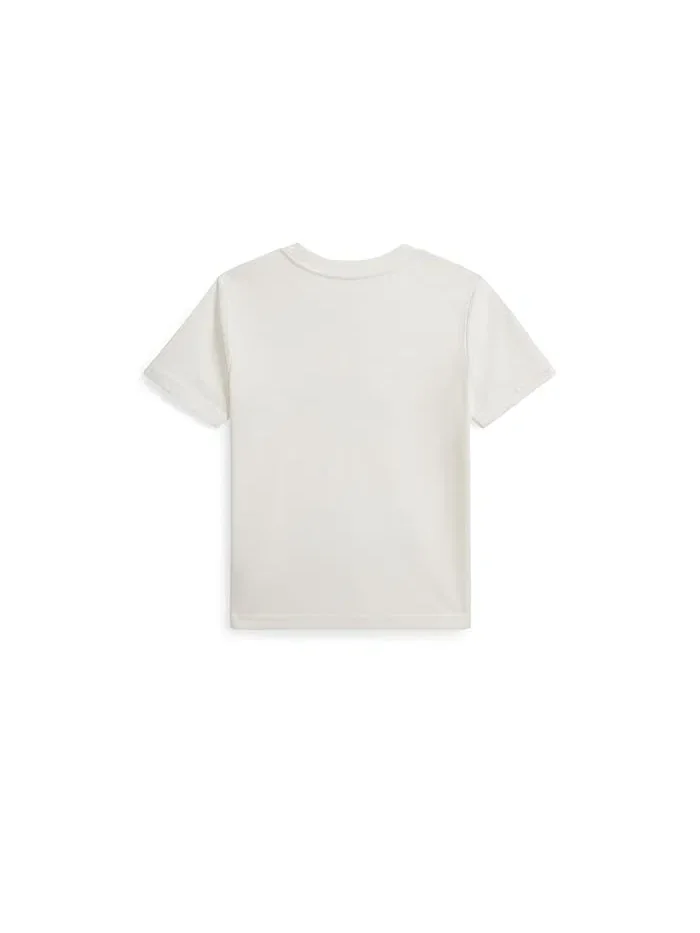 Футболка хлопковая Logo Cotton Jersey Tee Polo Ralph Lauren Kids — 2