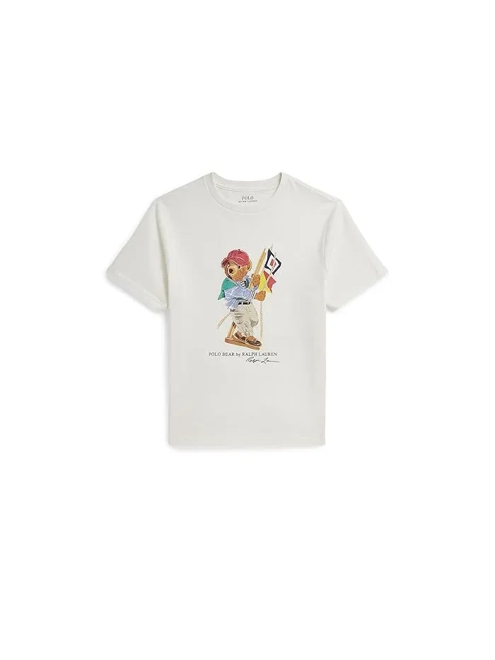 Футболка с медвежонком Polo Bear хлопок Polo Ralph Lauren Kids — 1