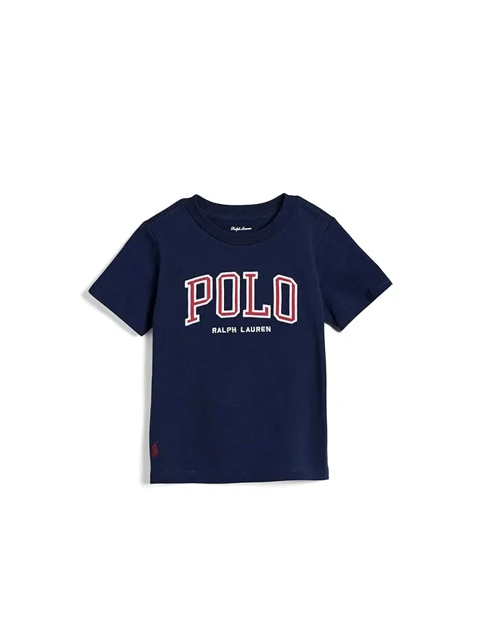 Футболка хлопковая Logo Cotton Jersey Tee Polo Ralph Lauren Kids — 1