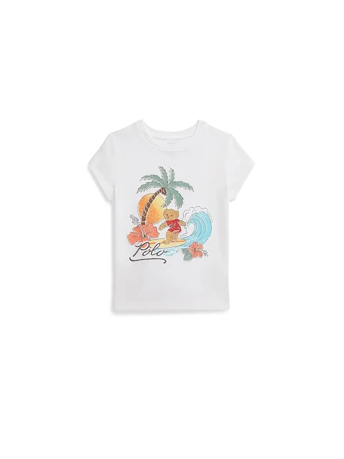 Футболка Polo Bear Cotton Jersey Polo Ralph Lauren Kids — 1