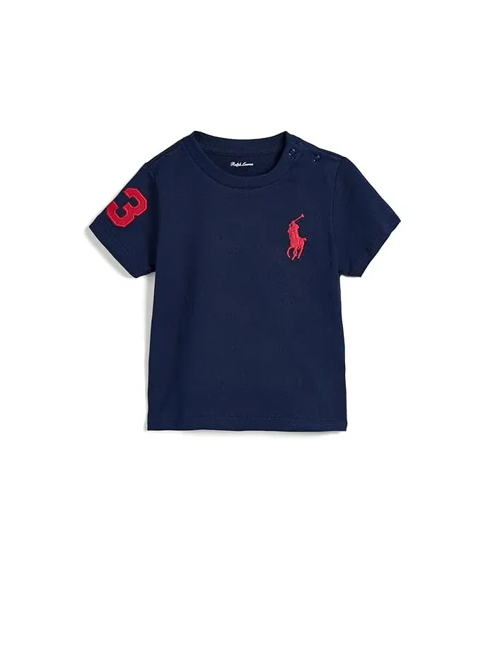 Футболка с принтом Big Pony Polo Ralph Lauren Kids — 1