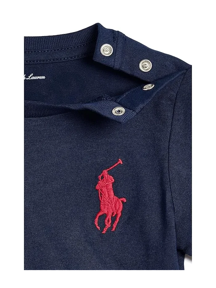 Футболка с принтом Big Pony Polo Ralph Lauren Kids — 3