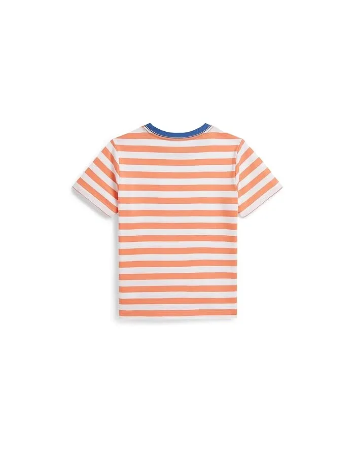 Футболка поло полосатая Polo Ralph Lauren Kids — 2