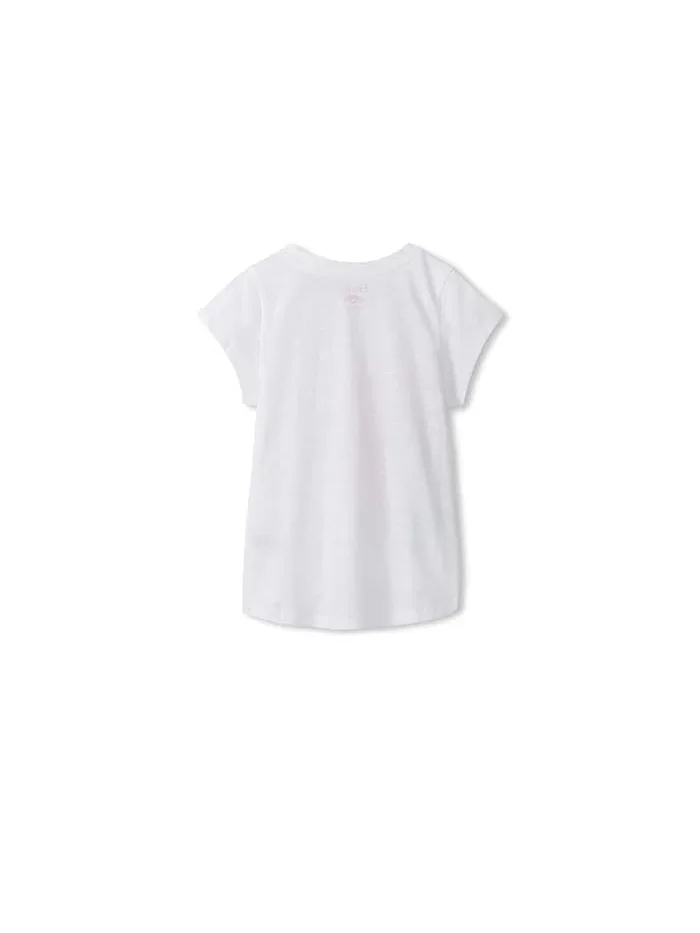 Футболка с завязками спереди Hibiscus Tie Front Tee Hatley Kids — 2