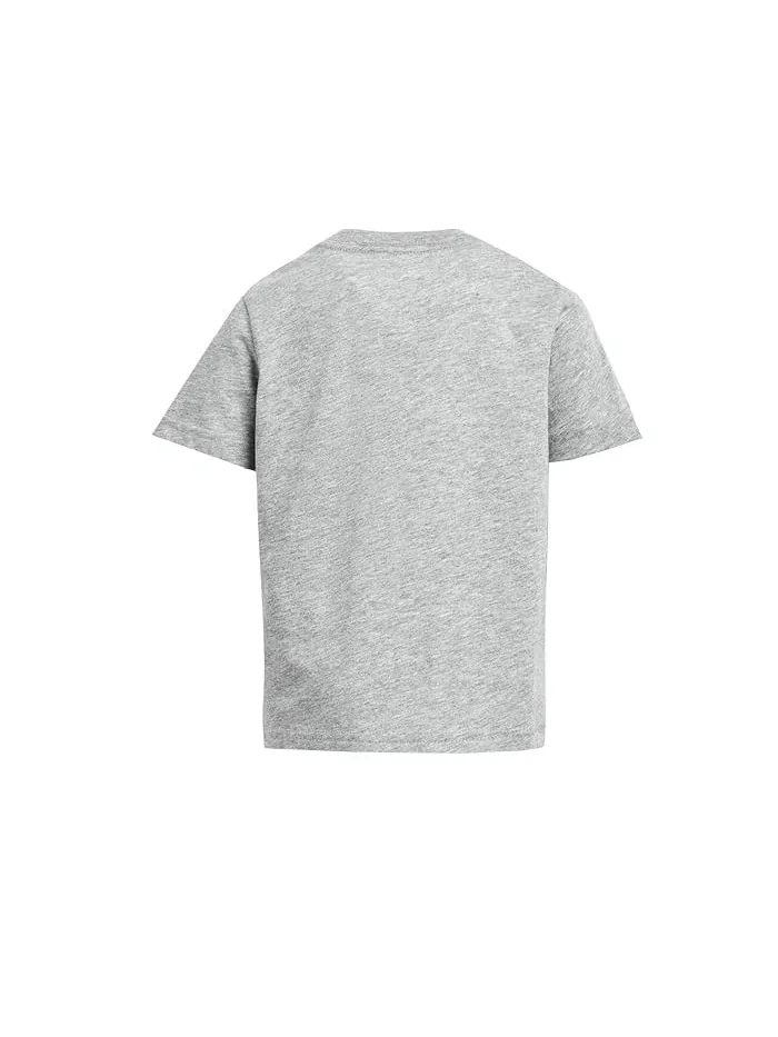 Футболка с принтом Soccer Motion Heather Tee Adidas Kids — 2
