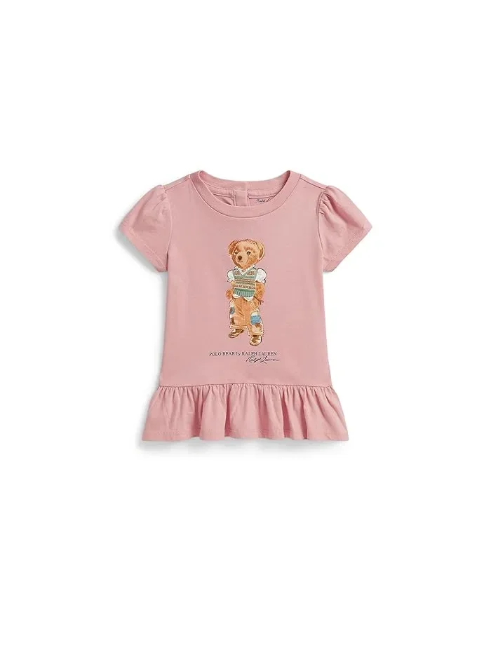 Футболка с Пепам-подолом Polo Bear Polo Ralph Lauren Kids — 1