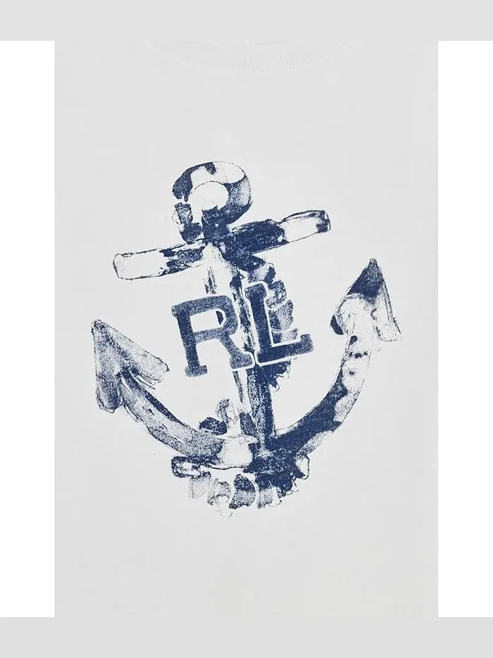 Футболка с якорным принтом Polo Ralph Lauren Kids — 3