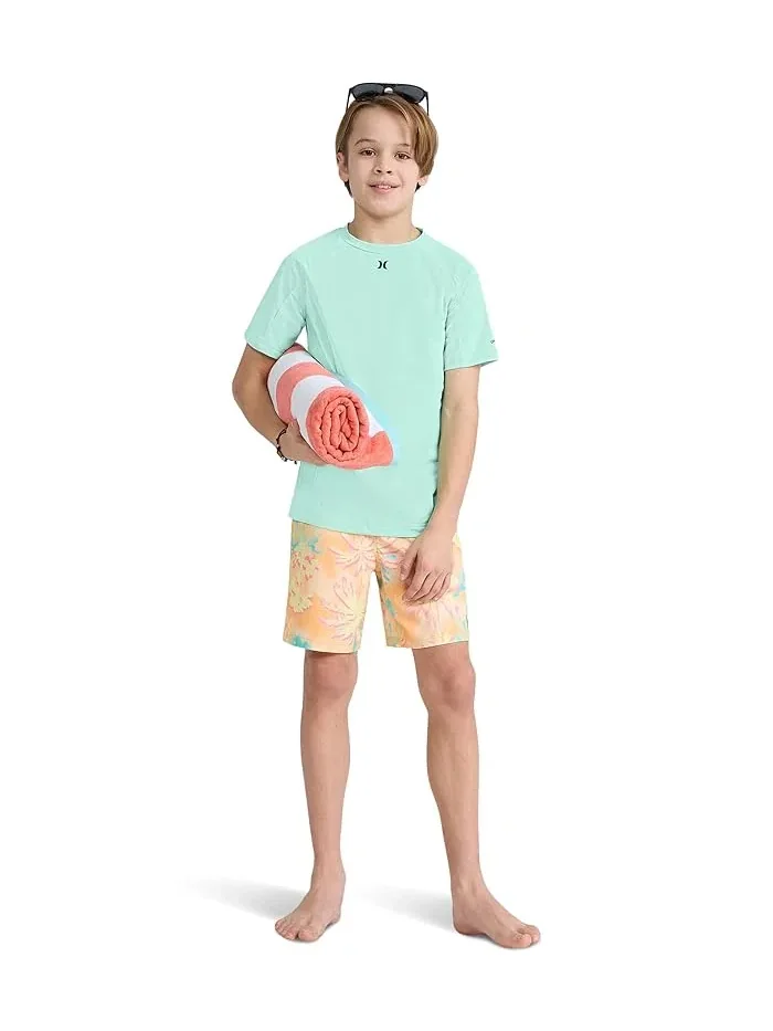 Футболка с защитой UPF 50+ Hurley Kids Icon Blocked UPF Top — 2