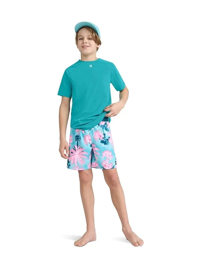 Футболка с защитой UPF Icon Blocked Hurley Kids, Barracuda — 2