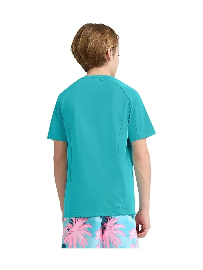 Футболка с защитой UPF Icon Blocked Hurley Kids, Barracuda — 3