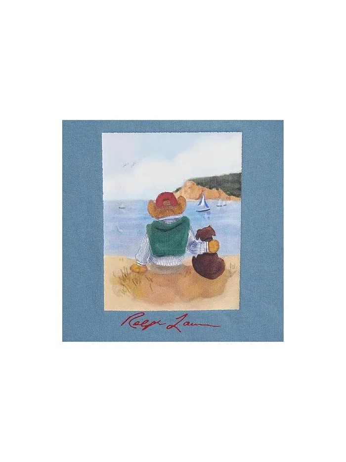 Футболка хлопковая Polo Bear Polo Ralph Lauren Kids — 3