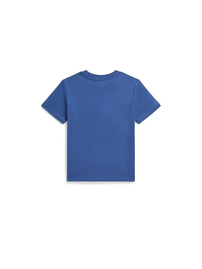 Футболка с логотипом хлопок Polo Ralph Lauren Kids — 2