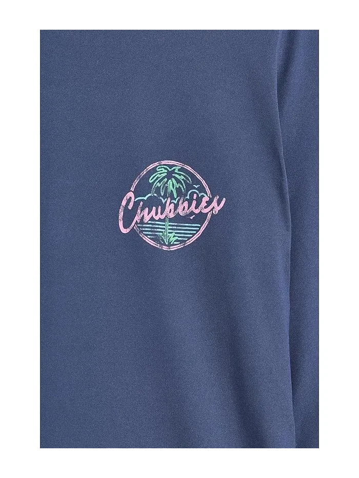 Футболка с принтом The Night Never Sleeps Sun Shirt Chubbies Kids — 3