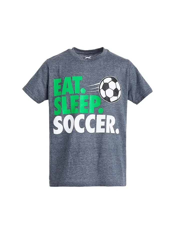 Футболка хлопковая Soccer CTS ProBlend T-Shirt ChalkTalk SPORTS — синий