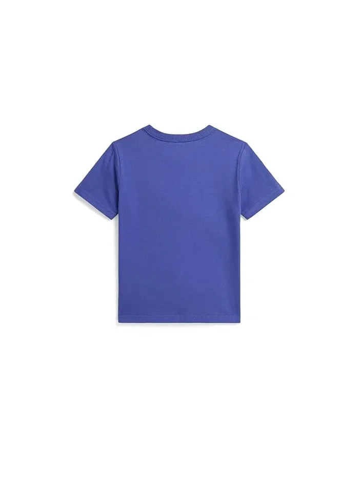 Футболка из хлопка Logo Cotton Jersey Tee Polo Ralph Lauren Kids — 2